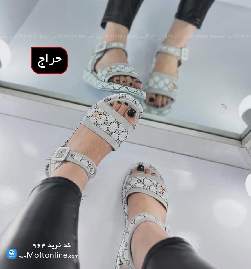 صندل زنانه گوچی کد 964 — تصویر ۸