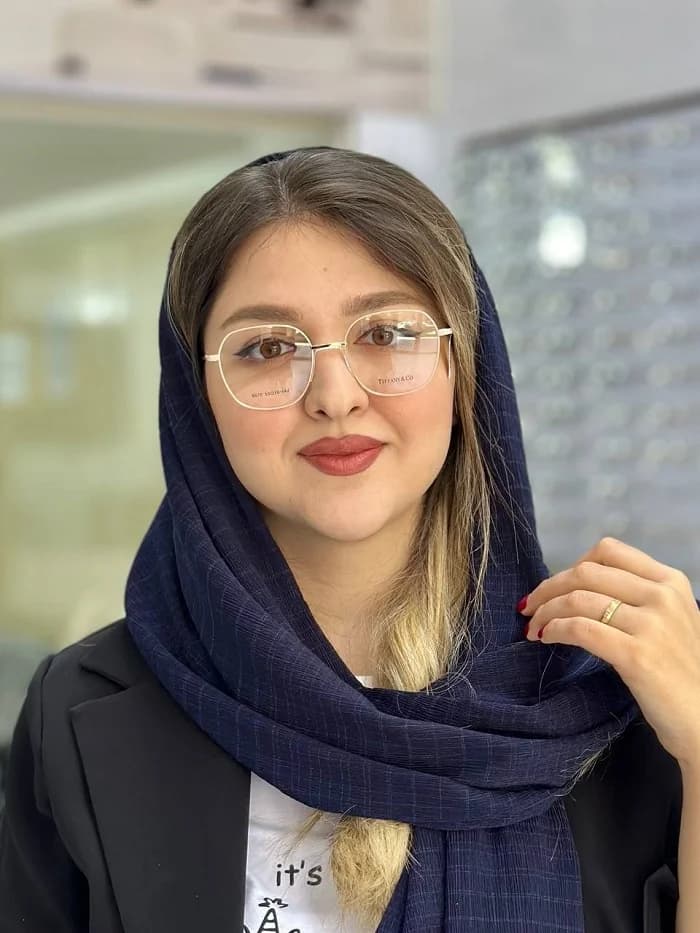 عینک طبی زنانه تیفانی کد 8575 — تصویر ۲