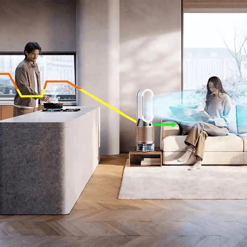 Dyson PH05 تصفیه‌ هوا و رطوبت‌ساز دایسون — تصویر ۹