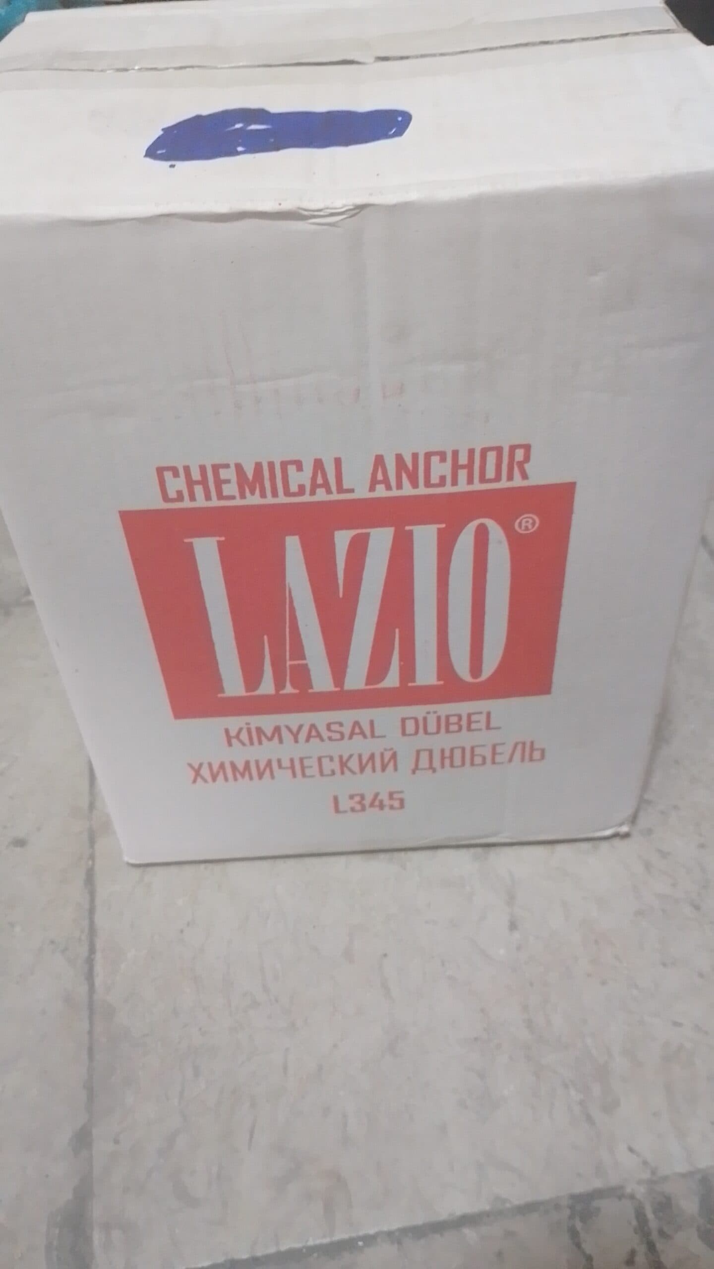 چسب کاشت میلگرد لازیو LAZIO 345ML — تصویر ۶