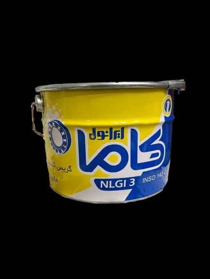 گریس ایرانول کاما پایه کلسیم NLGI 3 حجم 10 پوندی ( 4535 گرم ) — تصویر ۳