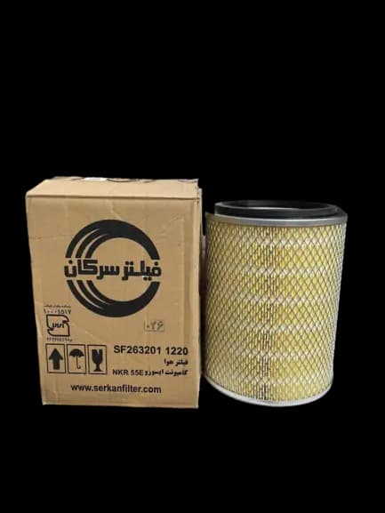 فیلتر هوا ایسوزو NKR سرکان کد 1220 — تصویر ۲