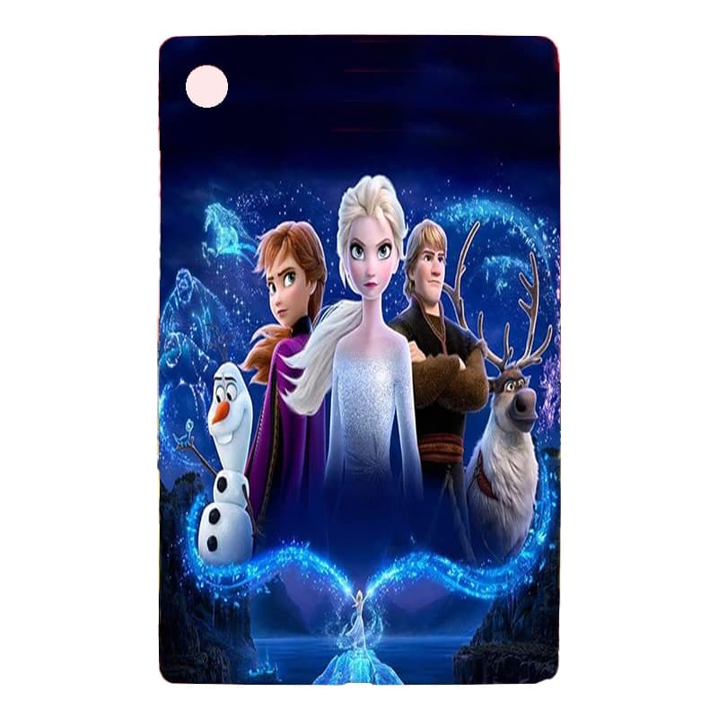 کاور طرح دار تبلت سامسونگ Galaxy Tab A8 X205 طرح Frozen