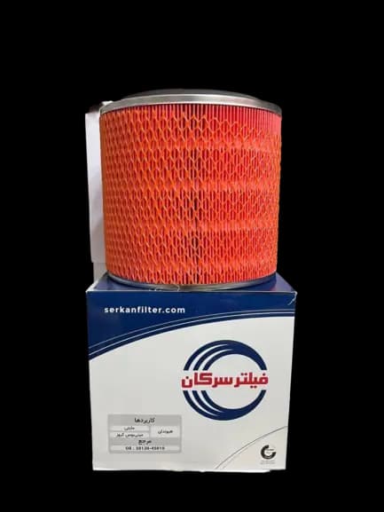 فیلتر هوا مینی بوس هیوندای کروس ، کامیونت مایتی کوتاه سرکان کد 1135 — تصویر ۲