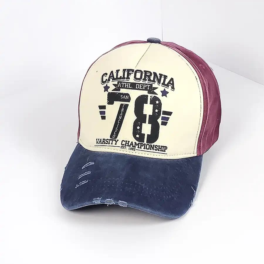 کلاه کپ زاپ دار California 78 مدل اسپرت