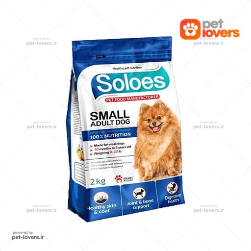 غذا خشک سگ بالغ سولو اس soloes طعم مرغ و برنج وزن 12 کیلوگرم (مخصوص همه نژاد ها)