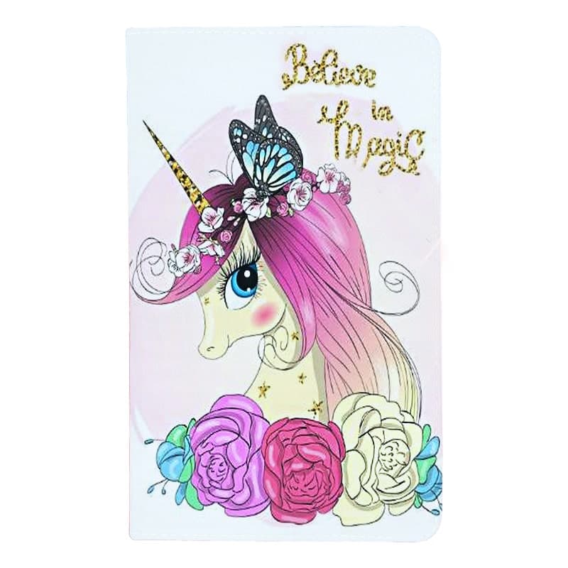 کیف کلاسوری طرح Unicorn مناسب برای تبلت سامسونگ Galaxy Tab A T515
