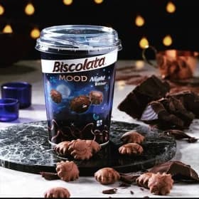 بیسکویت لیوانی بیسکولاتا شکلات تلخ ۱۲۵ گرم
