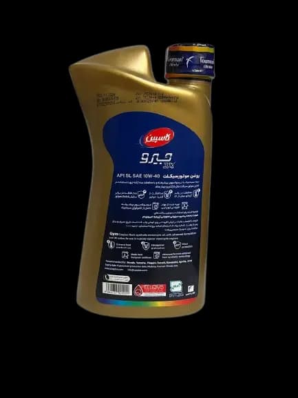روغن موتور سیکلت کاسپین GYRO 3X 10W40 SL JASO MB حجم 1 لیتر — تصویر ۴