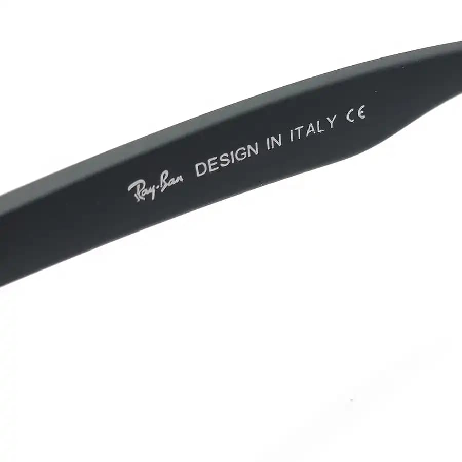 عینک آفتابی Ray-Ban پلاریزه با فریم گرد — تصویر ۹