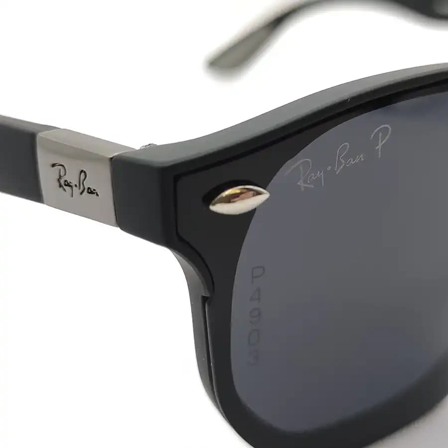 عینک آفتابی Ray-Ban پلاریزه با فریم گرد — تصویر ۳