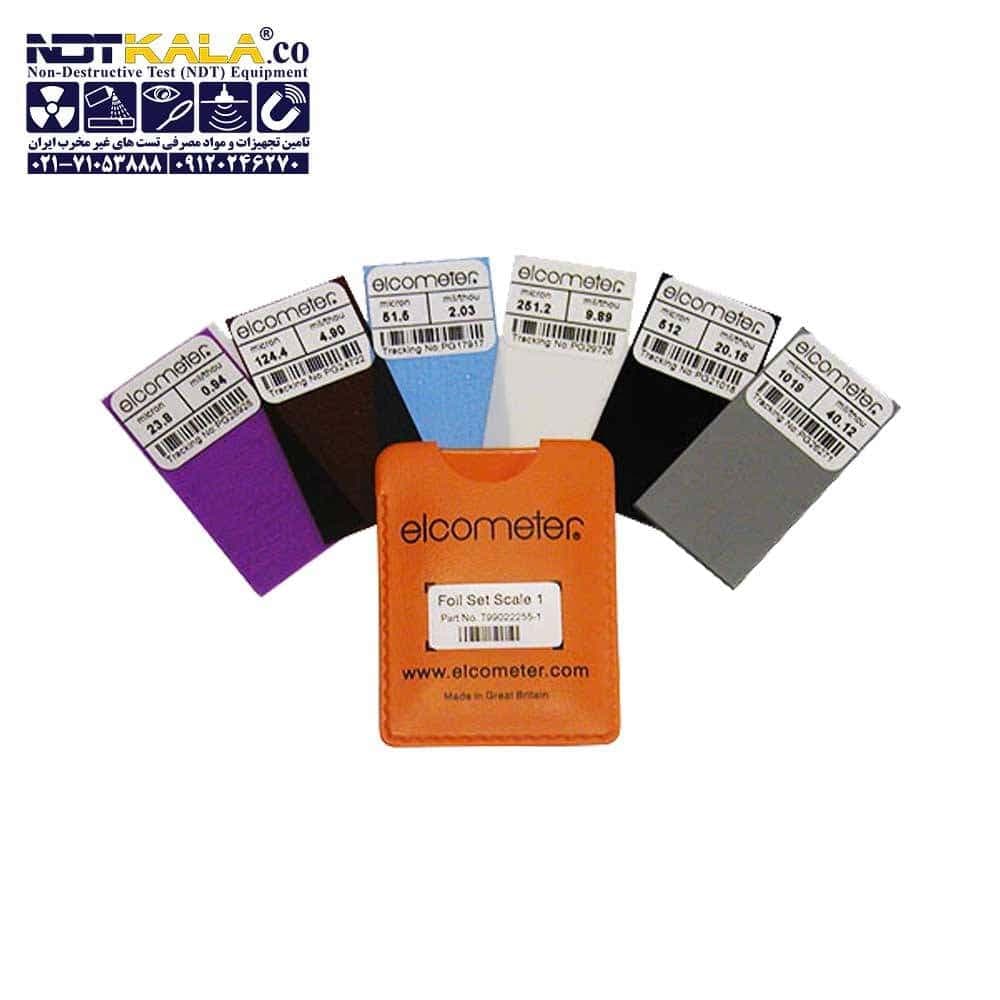 فویل کالیبراسیون دستگاه ضخامت سنج الکومتر 456 ELCOMETER — تصویر ۴