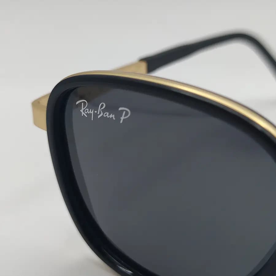 عینک آفتابی پلاریزه Ray-Banبا فریم فلزی — تصویر ۶