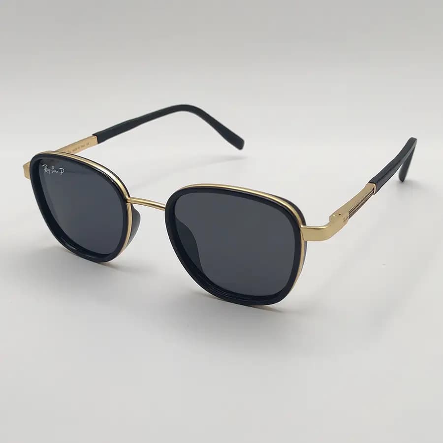 عینک آفتابی پلاریزه Ray-Banبا فریم فلزی — تصویر ۵