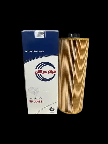 فیلتر روغن بنز اکتروس سرکان کد 7783 — تصویر ۲