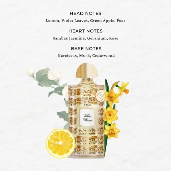 عطر زنانه نیش کرید وایت فلاورز ادو پرفیوم Creed White Flowers Eau de Parfum — تصویر ۷