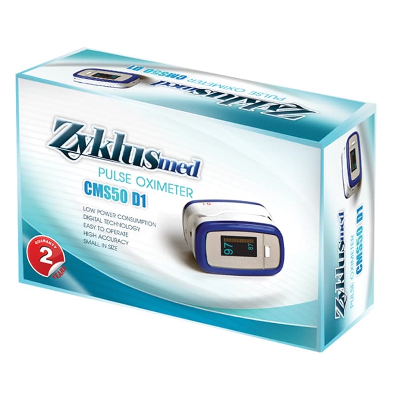 پالس اکسیمتر زیکلاس مد مدل Zyklusmed CMS50 D1 — تصویر ۲