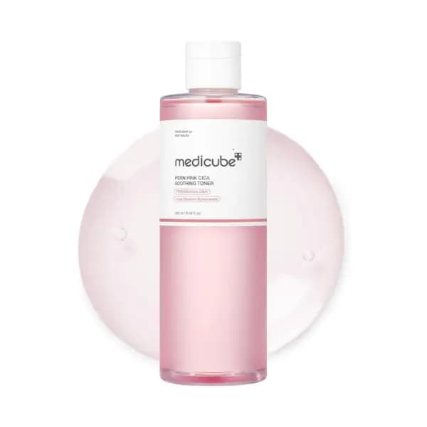 تونر آرامش بخش و آبرسان PDRN و سنتلا مدیکوب Medicube PDRN Pink Cica Soothing Toner