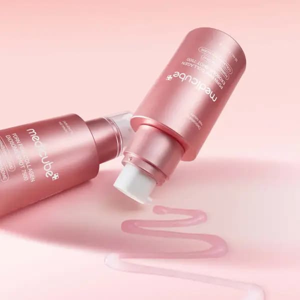 سرم صورت سفت کننده PDRN و کلاژن اگزوزوم شات 7500 مدیکوب Medicube PDRN Pink Collagen Exosome Shot 7500 — تصویر ۲