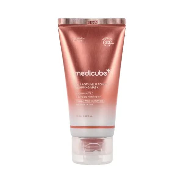 ماسک کلاژن شیر و روشن کننده مدیکوب Medicube Collagen Milk Toning Wrapping Mask
