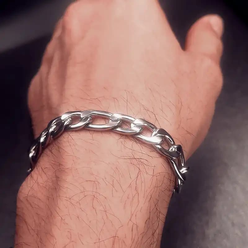 دستبند مردانه استیل کد 0059