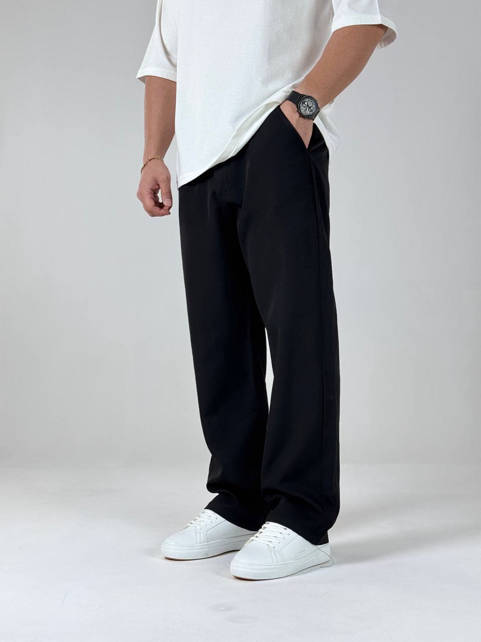 شلوار نیم بگ پارچه مازراتی برند ZARA کد PA2142C — تصویر ۱۰