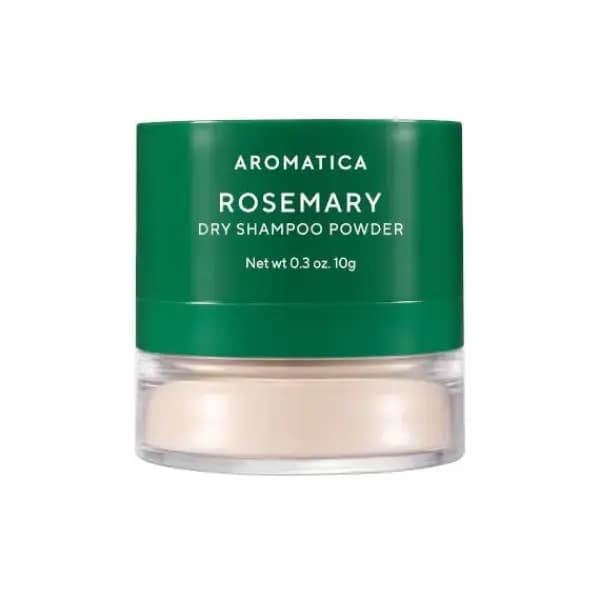 شامپو خشک پودری رزماری آروماتیکا AROMATICA Rosemary Dry Shampoo Powder