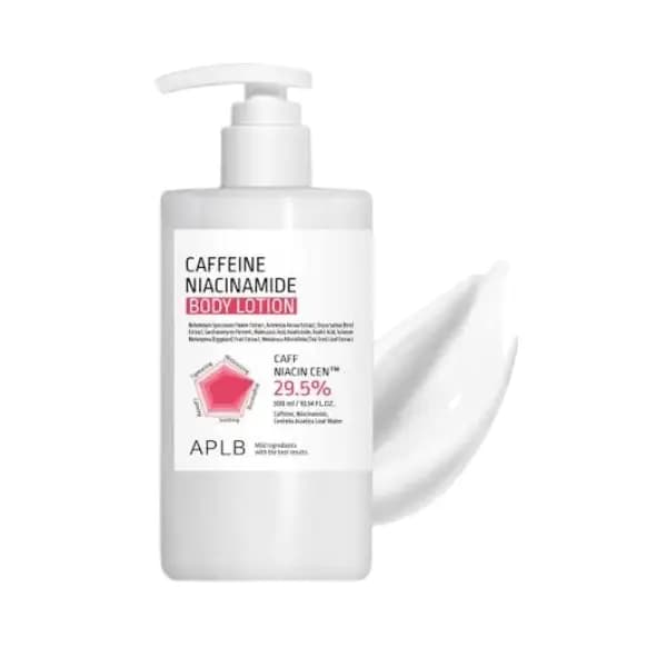 لوسیون بدن مرطوب کننده و روشن کننده APLB Caffeine Niacinamide Body Lotion
