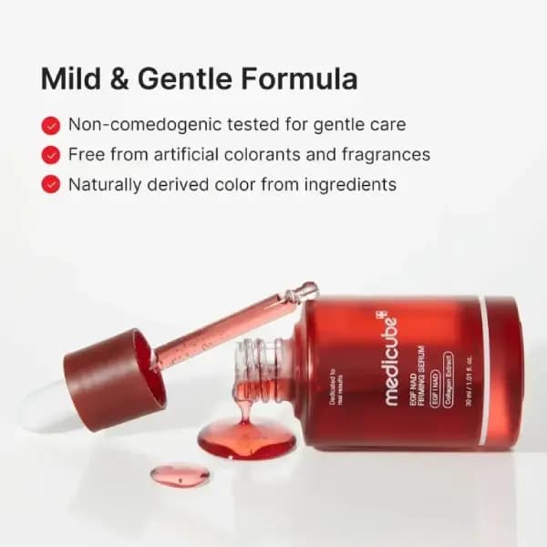 سرم سفت کننده و ضد چروک مدیکوب EGF NAD+ Medicube EGF NAD+ Firming Serum — تصویر ۵