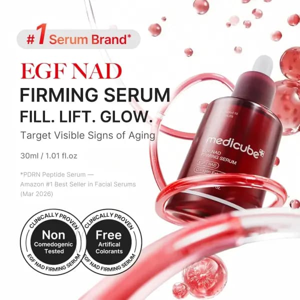 سرم سفت کننده و ضد چروک مدیکوب EGF NAD+ Medicube EGF NAD+ Firming Serum — تصویر ۲