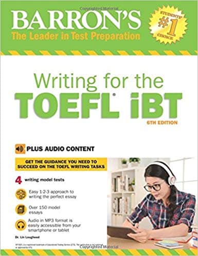 Barrons Writing for the TOEFL iBT 6th +CD