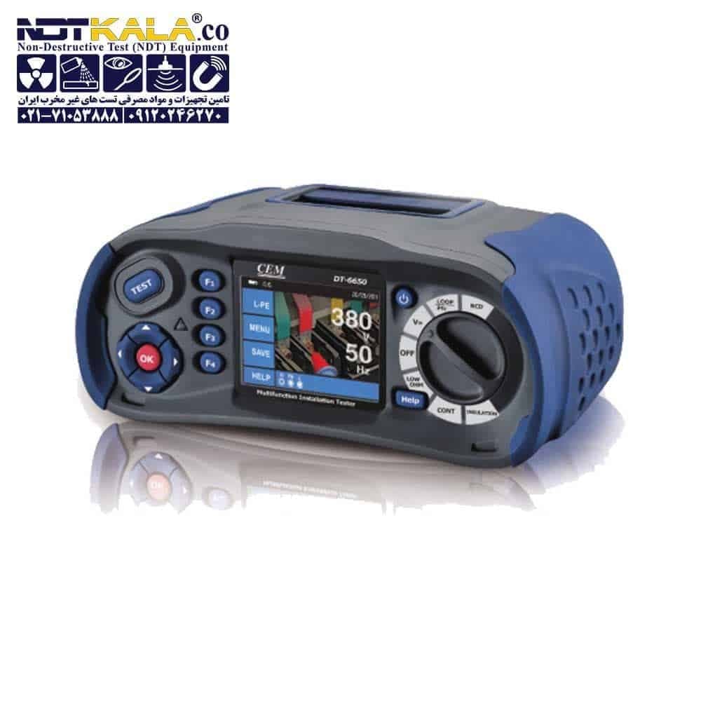 میگر چند منظوره دیجیتال CEM DT-6650 — تصویر ۲