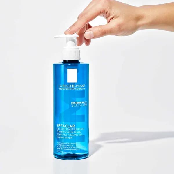 ژل شستشو و پاک کننده پوست چرب و مستعد جوش لاروش پوزای افکلار La Roche-Posay Effaclar Purifying Foaming Gel — تصویر ۳