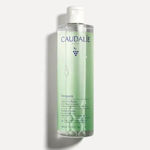 تونر پاک کننده و ضد جوش سالیسیلیک اسید کدالی وینوپور Caudalie Vinopure Salicylic Acid Purifying Toner — تصویر ۲