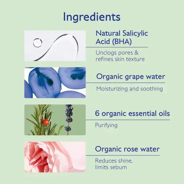 تونر پاک کننده و ضد جوش سالیسیلیک اسید کدالی وینوپور Caudalie Vinopure Salicylic Acid Purifying Toner — تصویر ۷