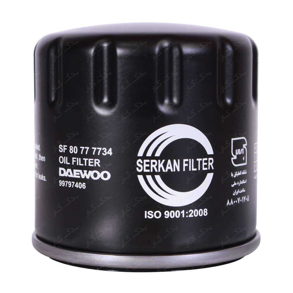 فیلتر روغن دوو(DAEWOO) ریسر سرکان کد 7734 — تصویر ۲