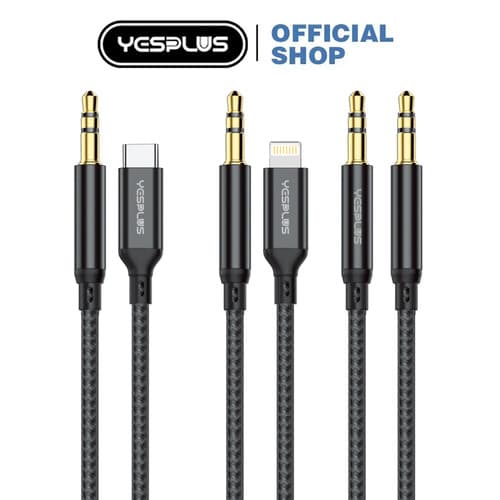 کابل AUX YESPLUS YS-1402 ایفونی — تصویر ۲