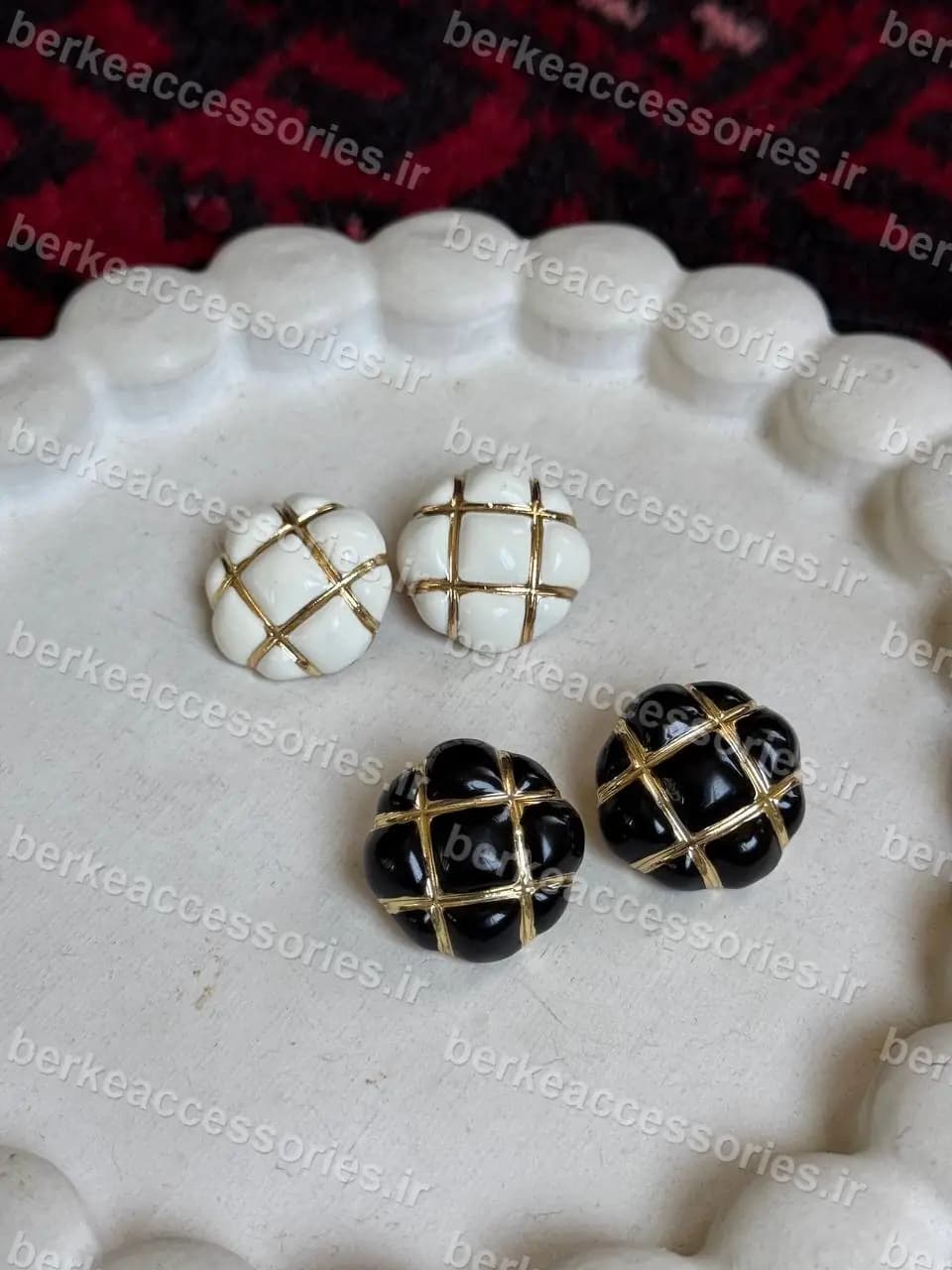 گوشواره میناکاری — تصویر ۶