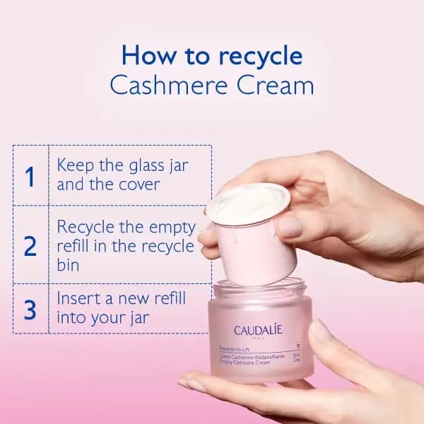 کرم سفت کننده و ضد چروک کشمیری کدلی Resveratrol-Lift Caudalie Firming Cashmere Cream — تصویر ۴