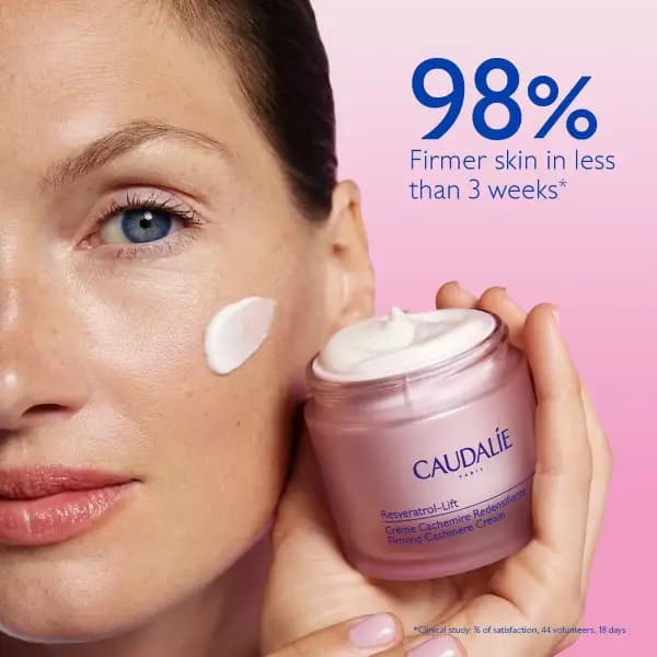 کرم سفت کننده و ضد چروک کشمیری کدلی Resveratrol-Lift Caudalie Firming Cashmere Cream — تصویر ۲