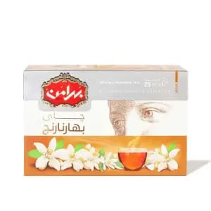 چای سیاه بهارنارنج کیسه ای بهرامن بسته 25عددی