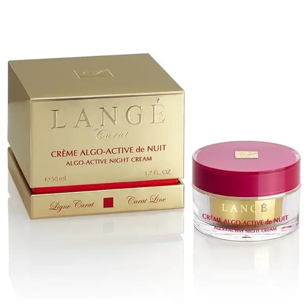 کرم شب ضد پیری و بازسازی کننده پوست لانژه پاریس آلگو اکتیو LANGÉ Paris Algo-Active Night Cream — تصویر ۲