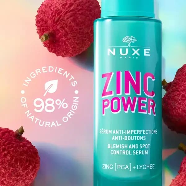 سرم ضد جوش و ضد لک زینک پاور نوکس NUXE Zinc Power Anti-Imperfections Anti-Boutons Serum — تصویر ۲