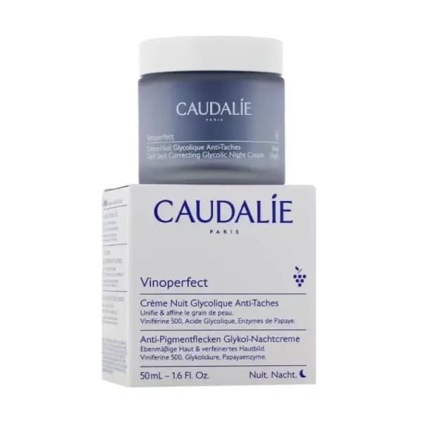 کرم شب ضد لک گلیکولیک وینوپرفکت کدالی Caudalie Vinoperfect Glycolic Night Cream — تصویر ۳