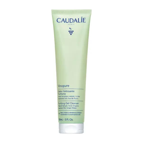 ژل شوینده پاک کننده وینوپور کدالی با اسید سالیسیلیک Caudalie Vinopure Purifying Gel Cleanser