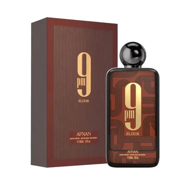 عطر یونیسکس افنان 9 پی‌ ام الکسیر اکستریت دو پرفیوم Afnan 9PM Elixir Extrait de Parfum — تصویر ۳