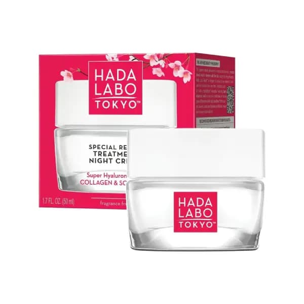 کرم شب ترمیم‌ کننده و ضدچروک هادا لابو توکیو HADA LABO TOKYO Special Repair Treatment Night Cream — تصویر ۲