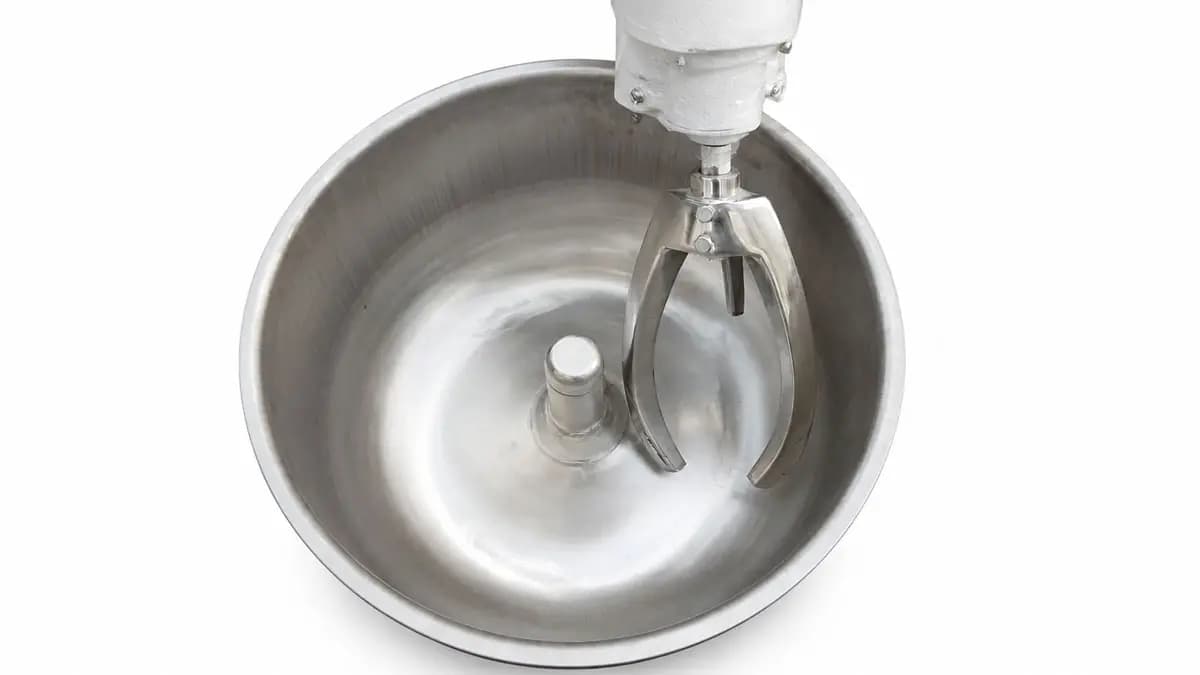خمیر گیر ۴۰ کیلویی صنعتی استیل به قیمت تولیدی و گارانتی — تصویر ۳