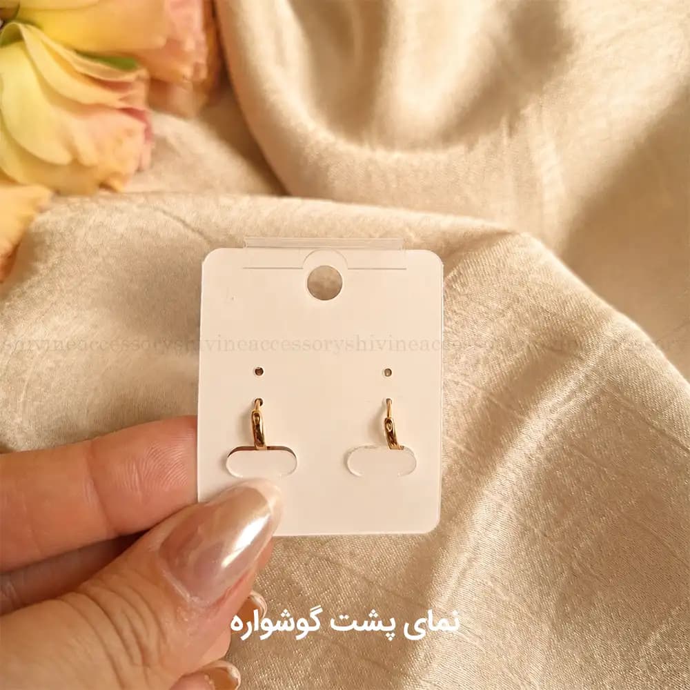 گوشواره ژوپینگ حلقه — تصویر ۶