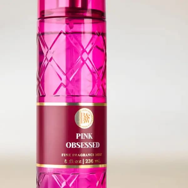 بادی اسپلش زنانه بث اند بادی ورکز پینک آبسسد Bath & Body Works Pink Obsessed Fine Fragrance Mist — تصویر ۲